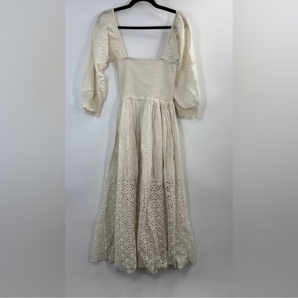Free People Perfect Storm Midi Dress Cream - Picture 6 of 8